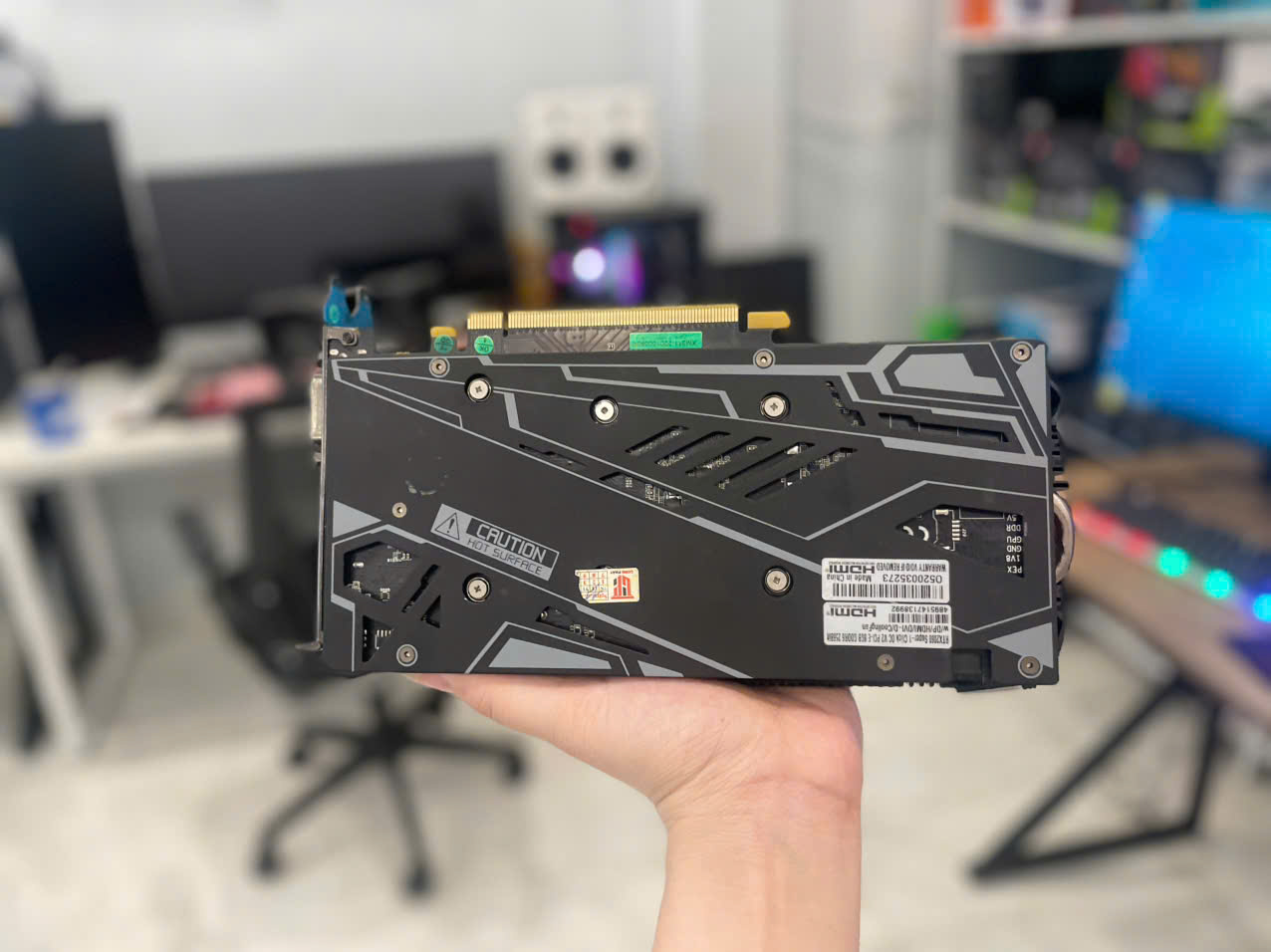 VGA RTX 2060 SUPER GALAX 2 FAN LED 8G Gaming MẠNH