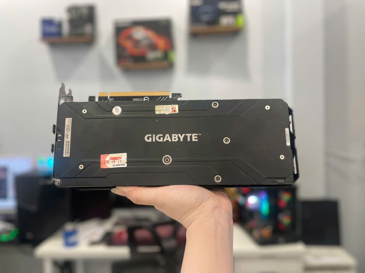 VGA GTX 1060 GAMING G1 2 FAN 3G GIGABYTE Mạnh đẹp