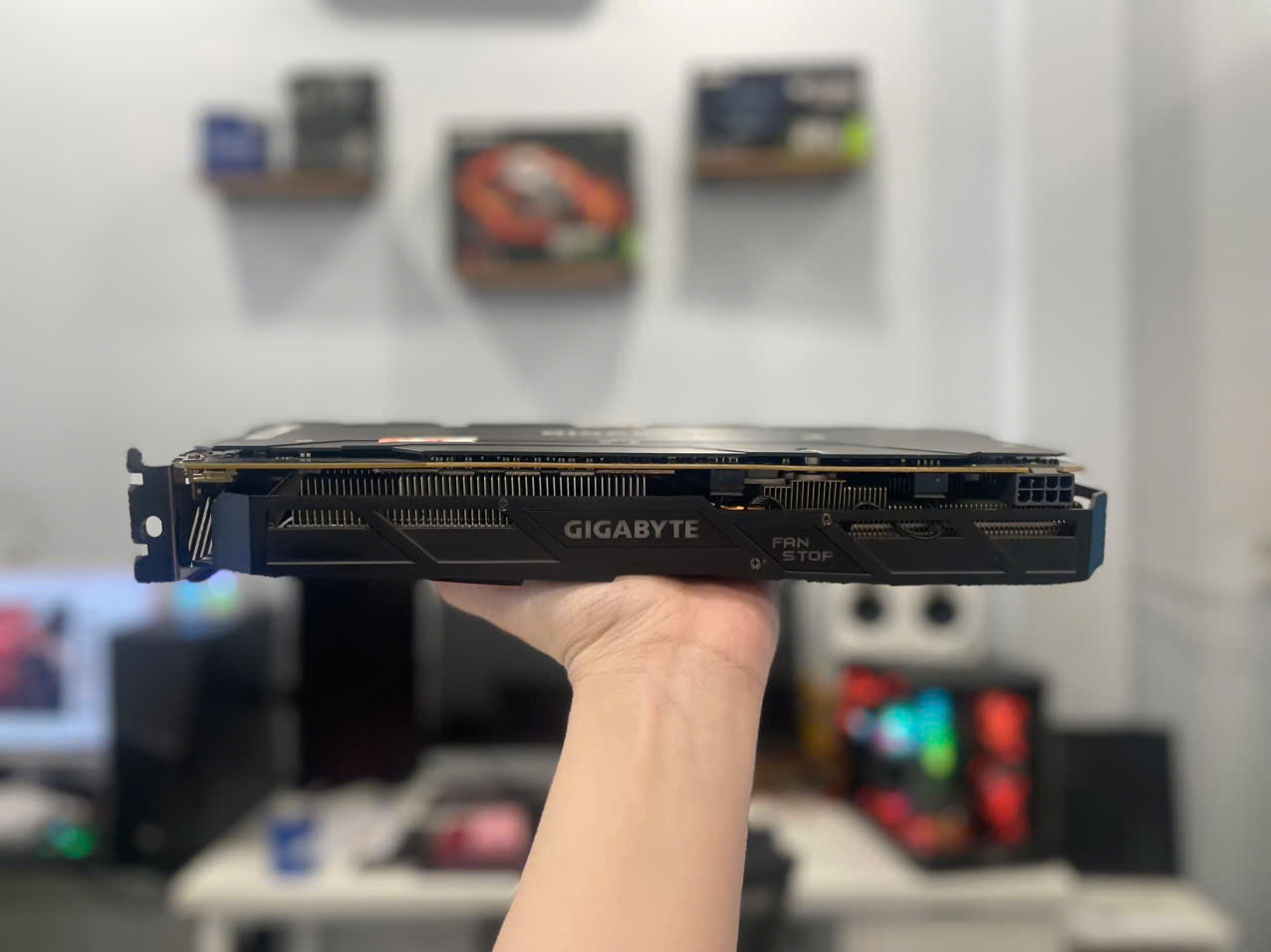 VGA GTX 1060 GAMING G1 2 FAN 3G GIGABYTE Mạnh đẹp