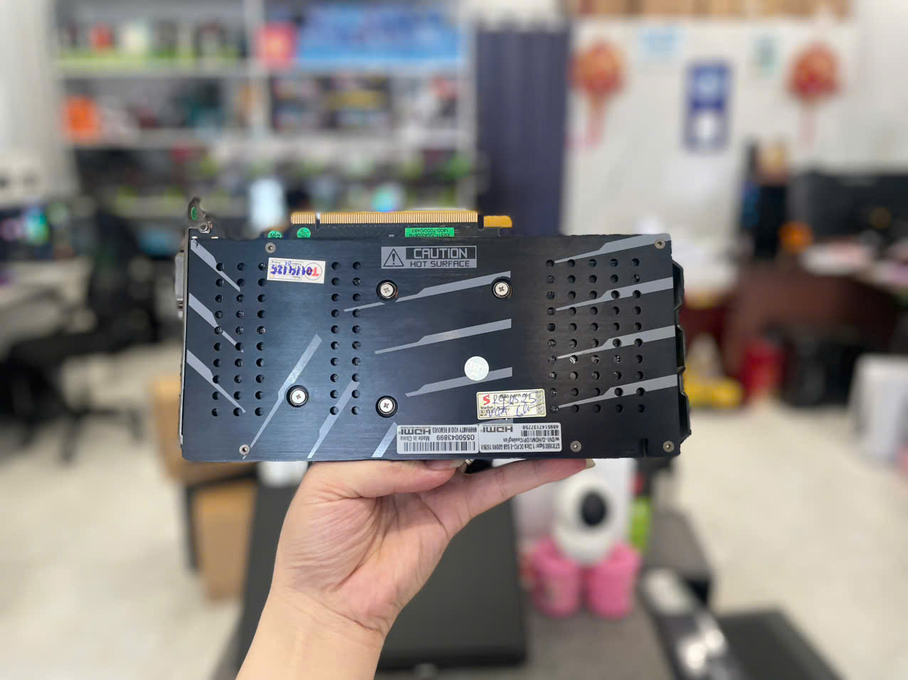 Vga GALAX GTX 1660 SUPER 2 FAN 6G Đồ họa Gaming
