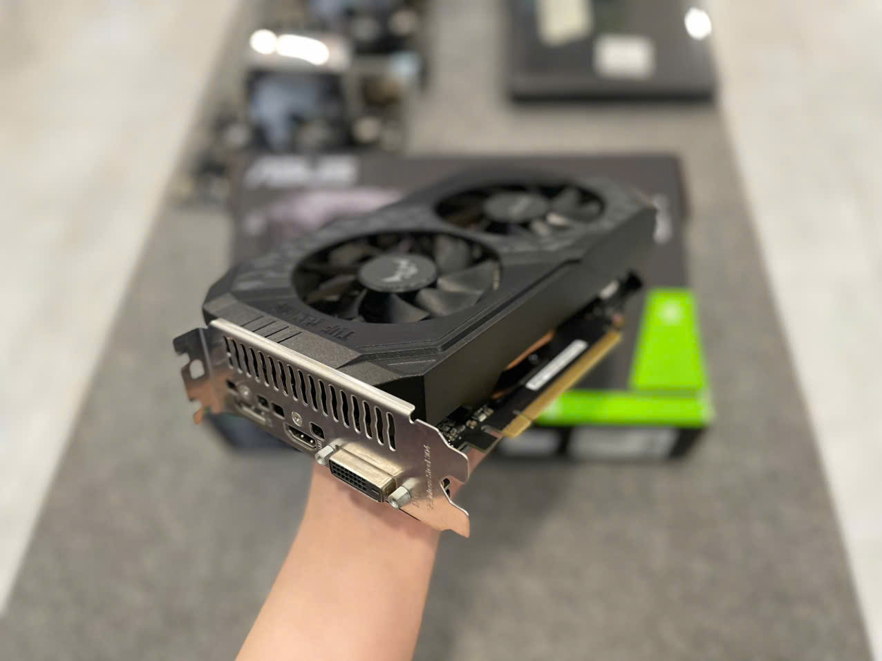 VGA GTX 1650 4GD6 TUF Gaming ASUS FULLBOX