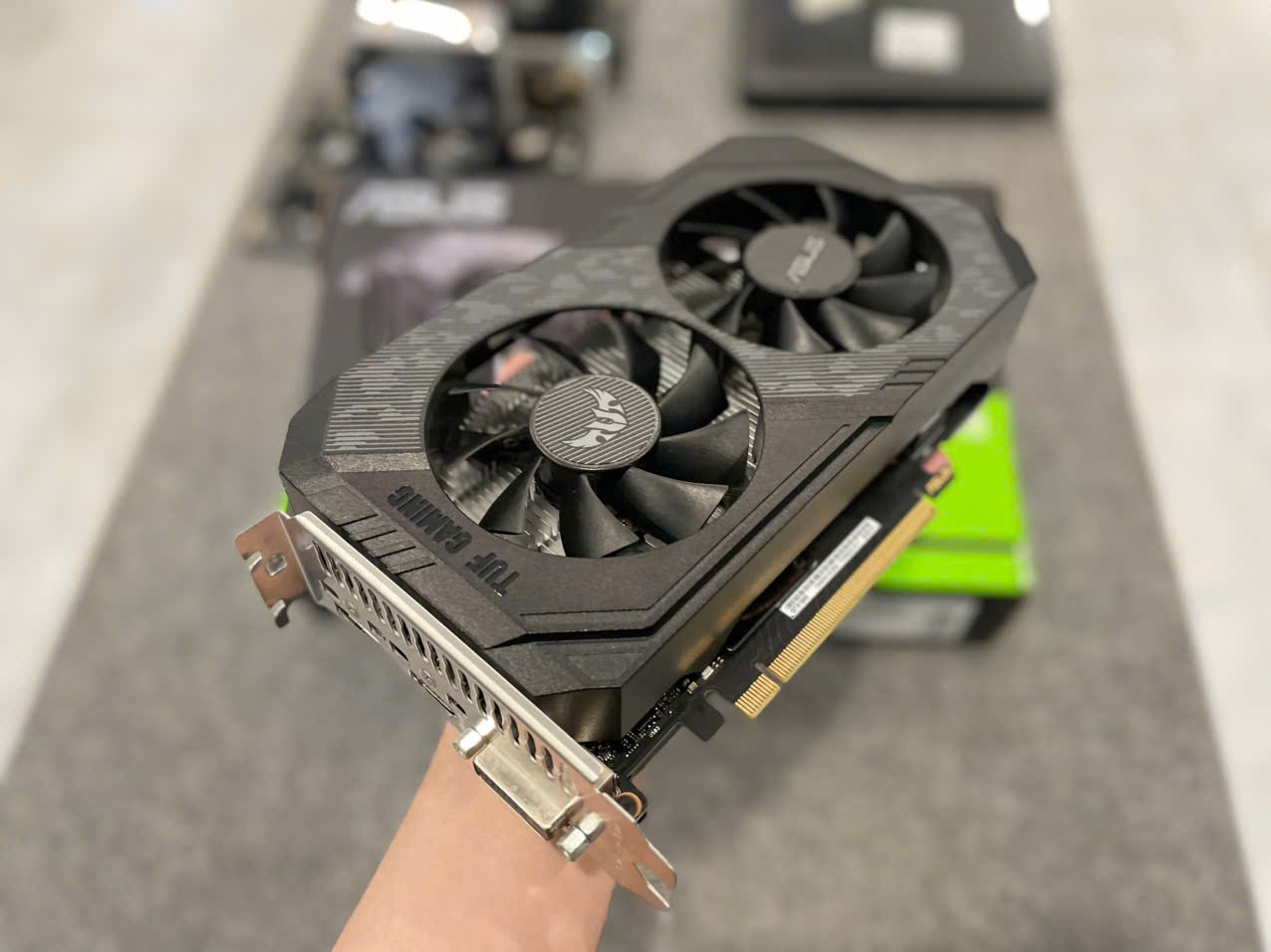 VGA GTX 1650 4GD6 TUF Gaming ASUS FULLBOX